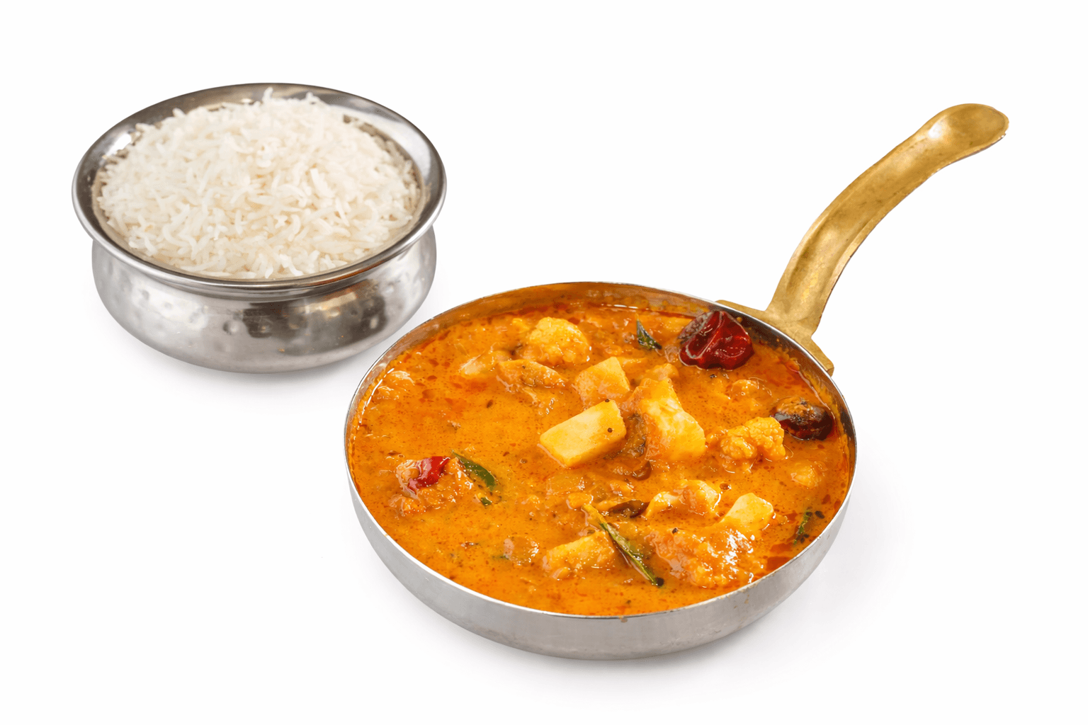 Aloo gobi masala vegetarian dish